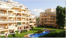 Apartment mit Blick auf den Pool in gepflegter Anlage in Sa Coma, Mallorca