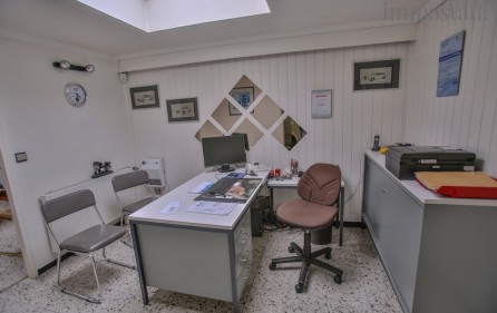 Bürobereich, mittleres Büro, Ansicht 1