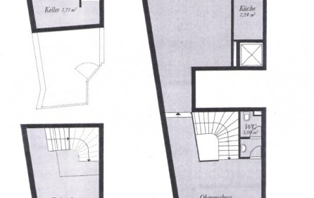 Grundriss Ladenlokal in Bottroper City