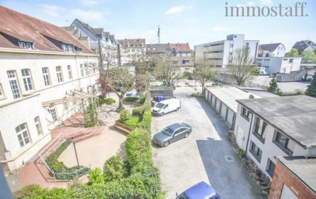 Ausblick vom Balkon