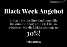 Black Week Angebot: 30% Ersparnis bis 03.12.2017!