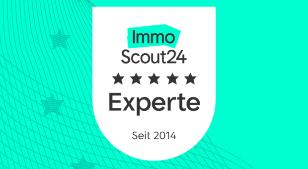 Auszeichnung: ImmoScout24 Experte 2023!